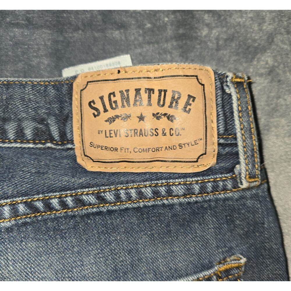 Levis Signature Mens Jeans 36x29 Regular Fit B0080 - Picture 4 of 6